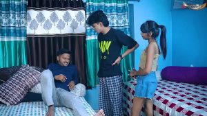 Rủ thêm thằng bạn về đụ người yêu